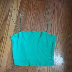 Green tank size Medium!
